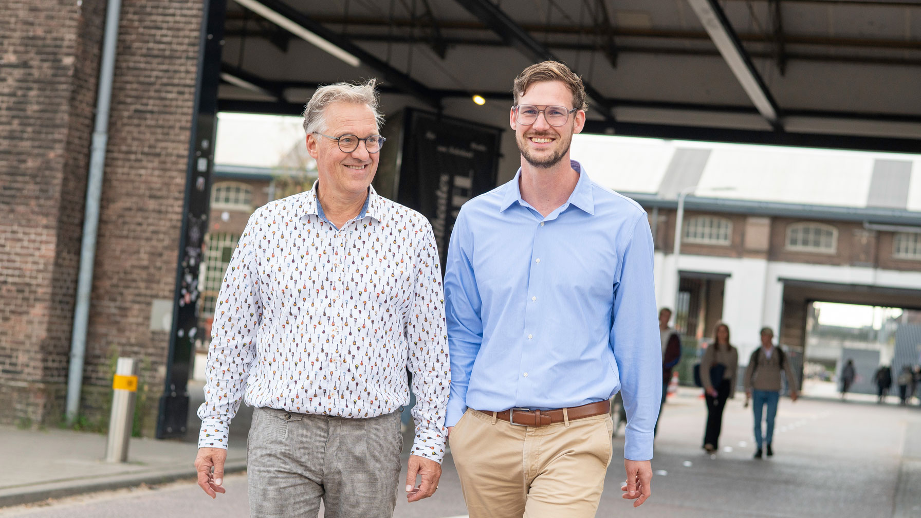 Pim en Raymond Godding